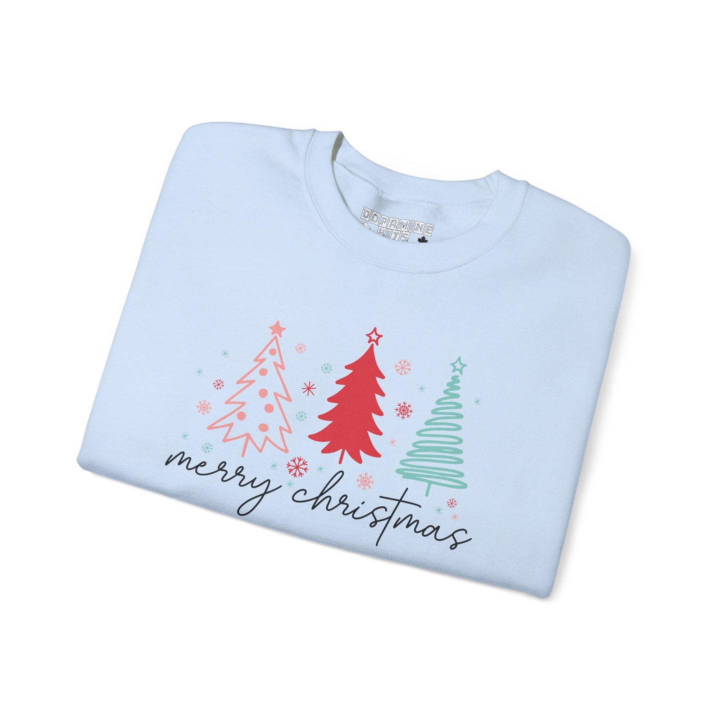 Merry Christmas Vibes | Popular Unisex Heavy Blend Sweatshirt – Sleeve Print Style