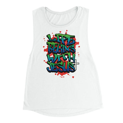 Women's Muscle Tank Top | Bella + Canvas 8803