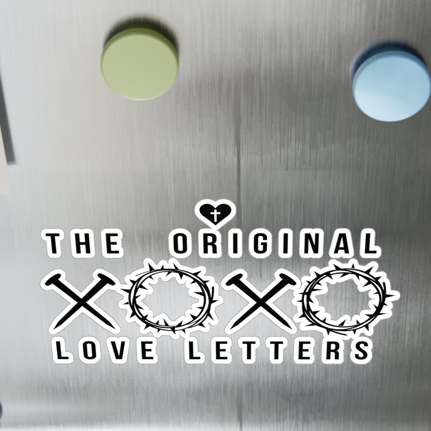 The Original Love Letters - Kiss-Cut Premium Vinyl Decals – Water-Resistant, Removable Adhesive, Durable