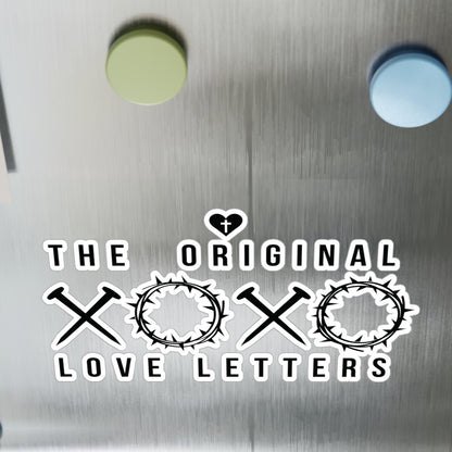 The Original Love Letters - Kiss-Cut Premium Vinyl Decals – Water-Resistant, Removable Adhesive, Durable