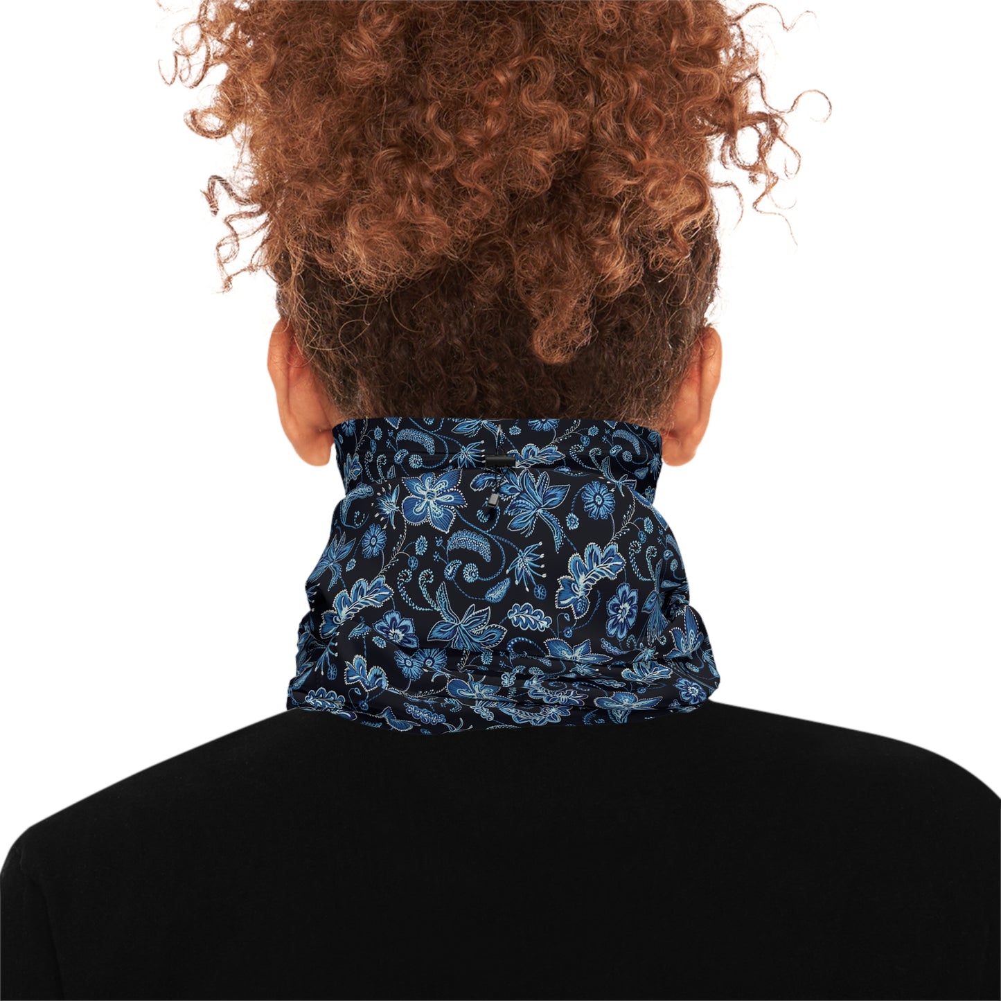 Western Embroidery-Inspired Floral Neck Gaiter – Stylish Warmth for Every Season