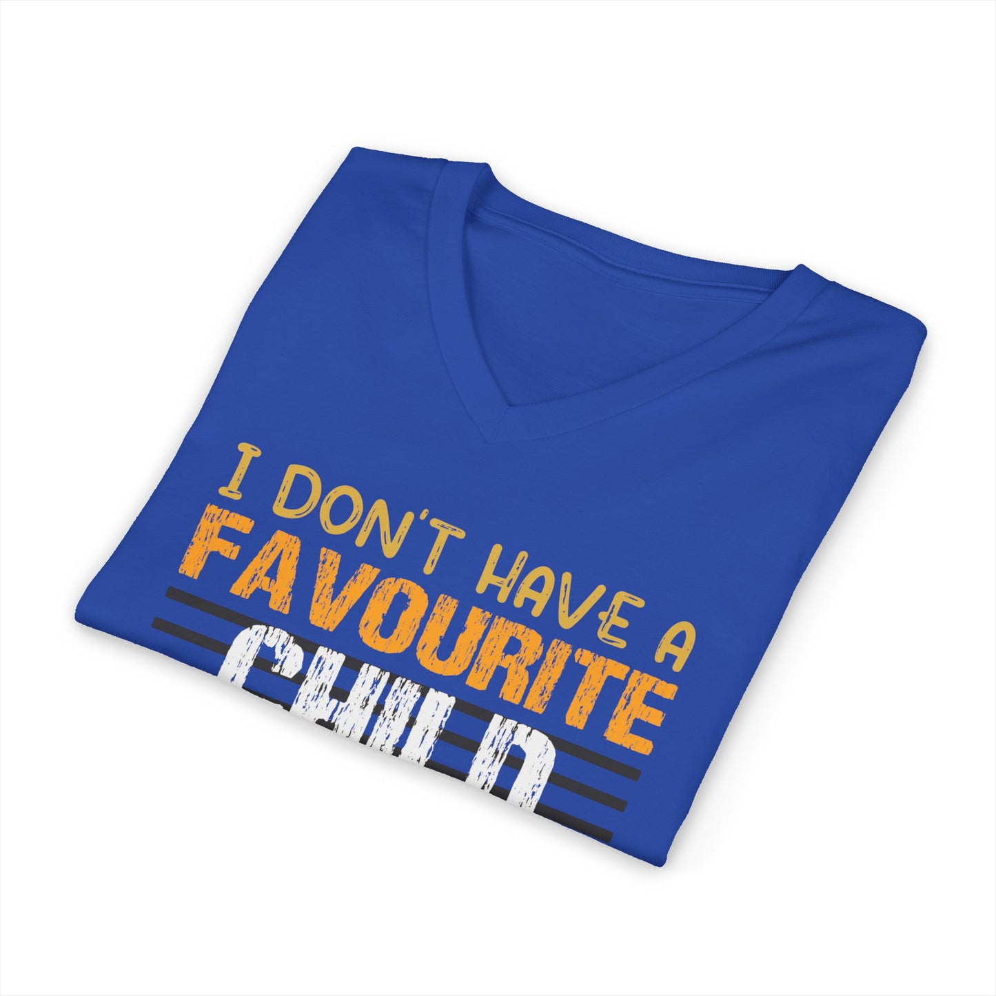 FAVOURITE Child | Unisex Jersey Short Sleeve V-Neck Tee