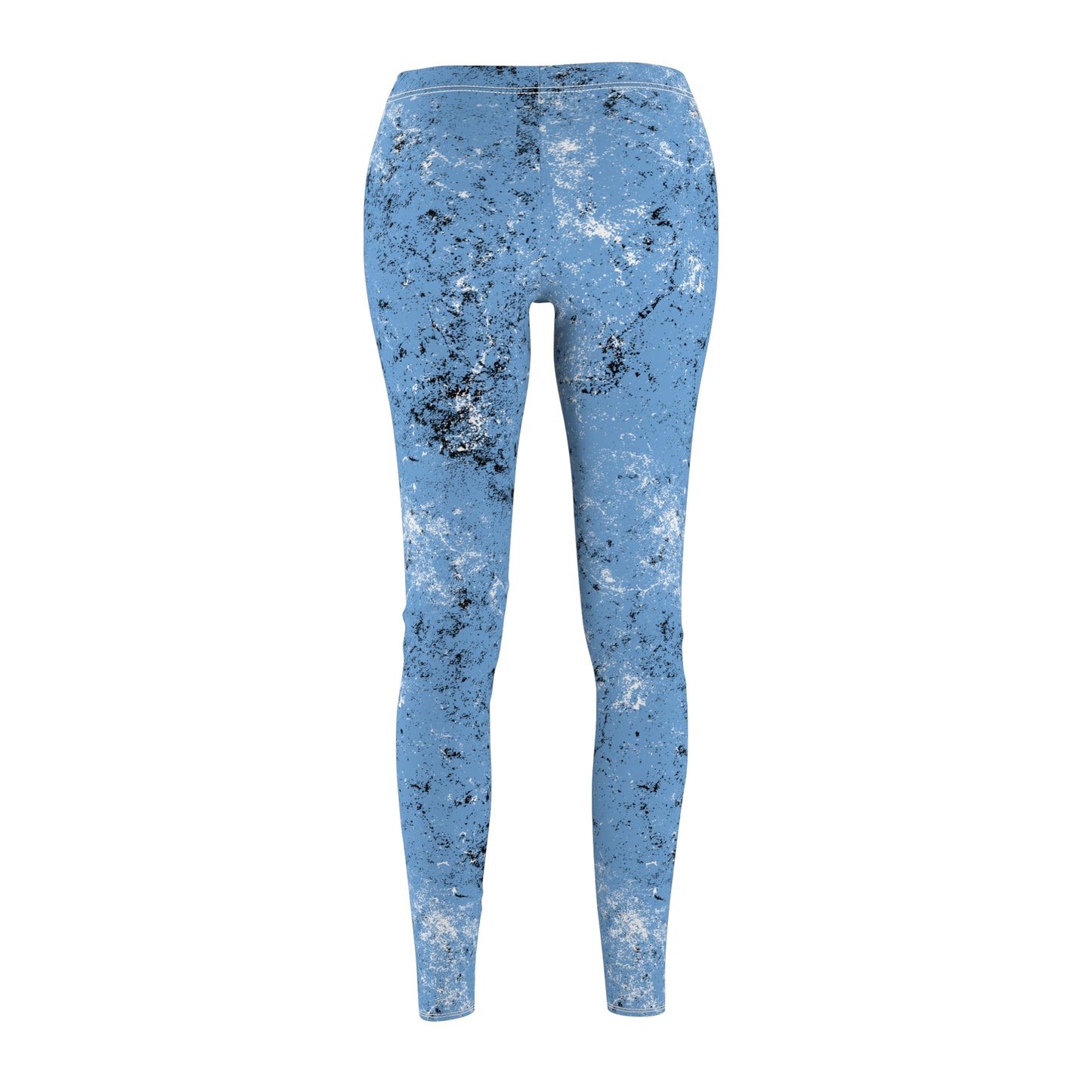 Grunge Collection - BLUE - Women's Cut & Sew Casual Leggings