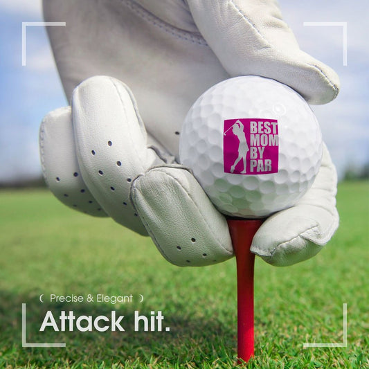 Best Mom by Par | Two-Layer Golf Ball – Fun Gift for Golf Moms