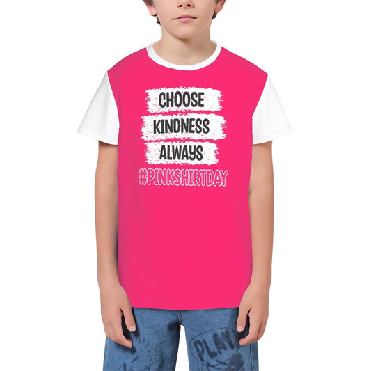 Choose Kindness Always | Youth T-Shirt - Pink Shirt Day