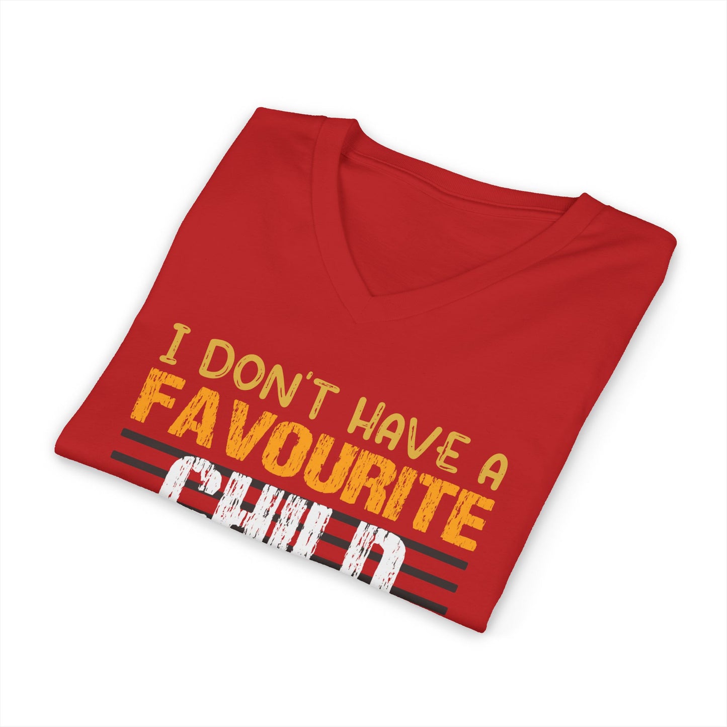 FAVOURITE Child | Unisex Jersey Short Sleeve V-Neck Tee