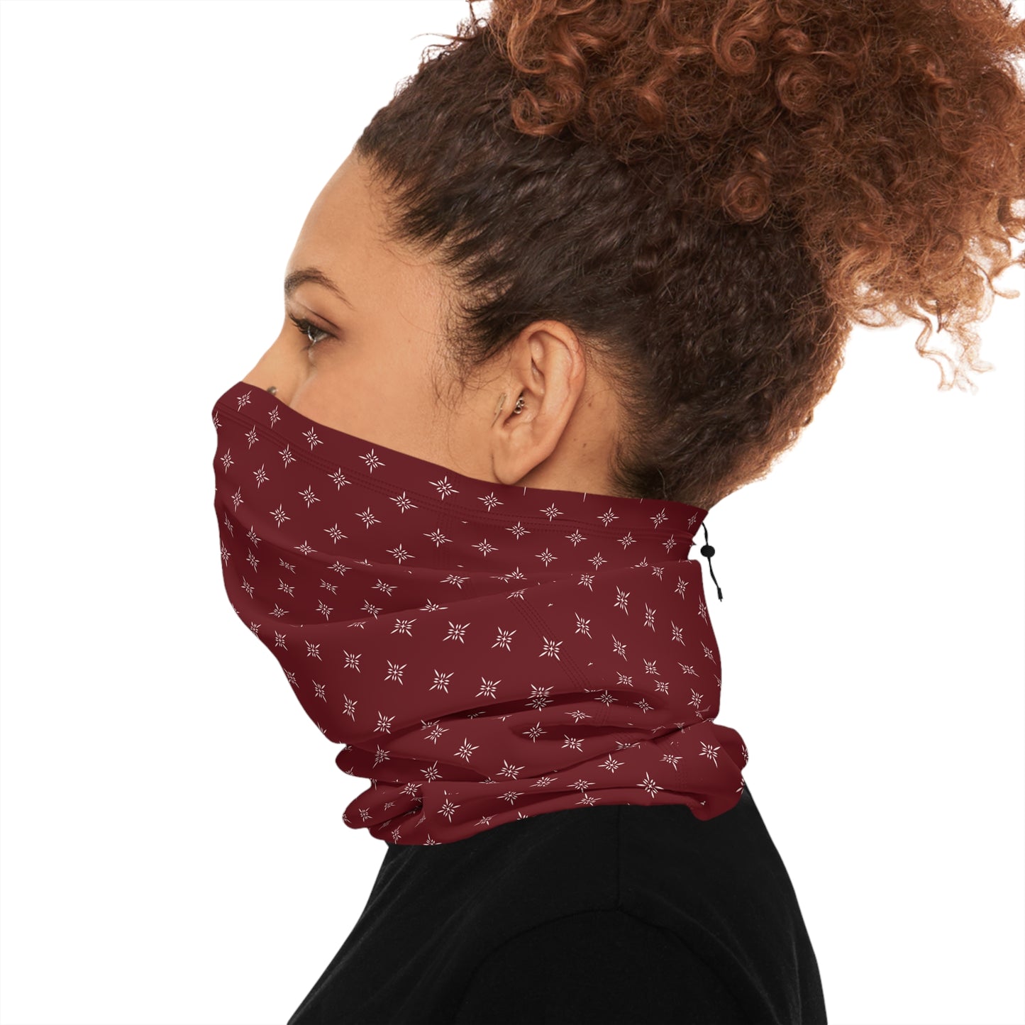 Christmas Star Print Gaiter – Festive Comfort for the Holidays