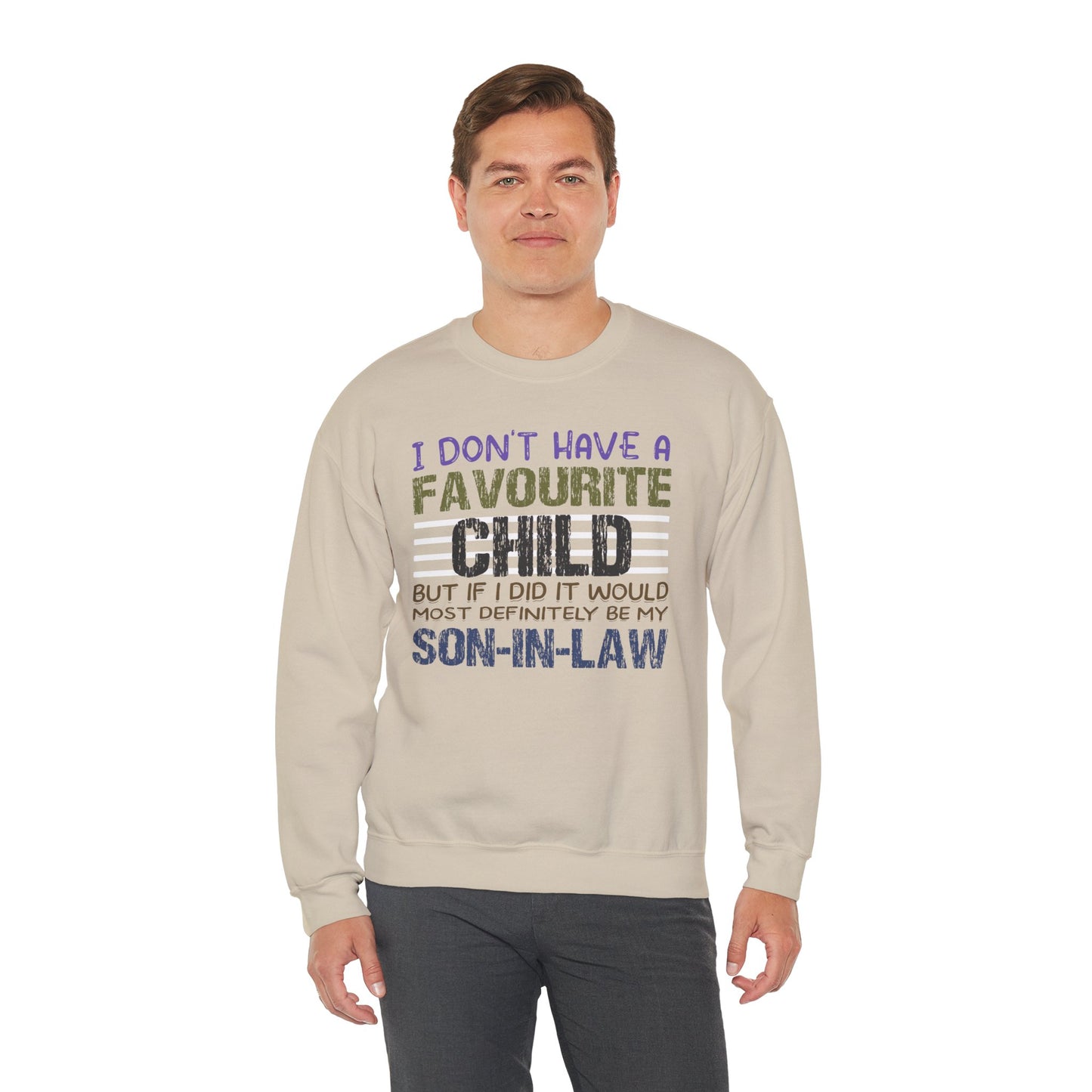 Favourite Child - Son-In-Law | Unisex Heavy Blend™ Crewneck Sweatshirt