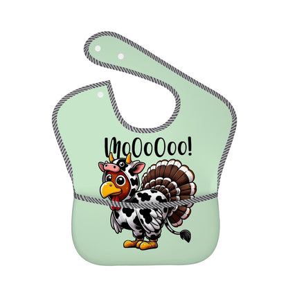 Mooing Turkey Thanksgiving Bib – Waterproof & Hilarious!