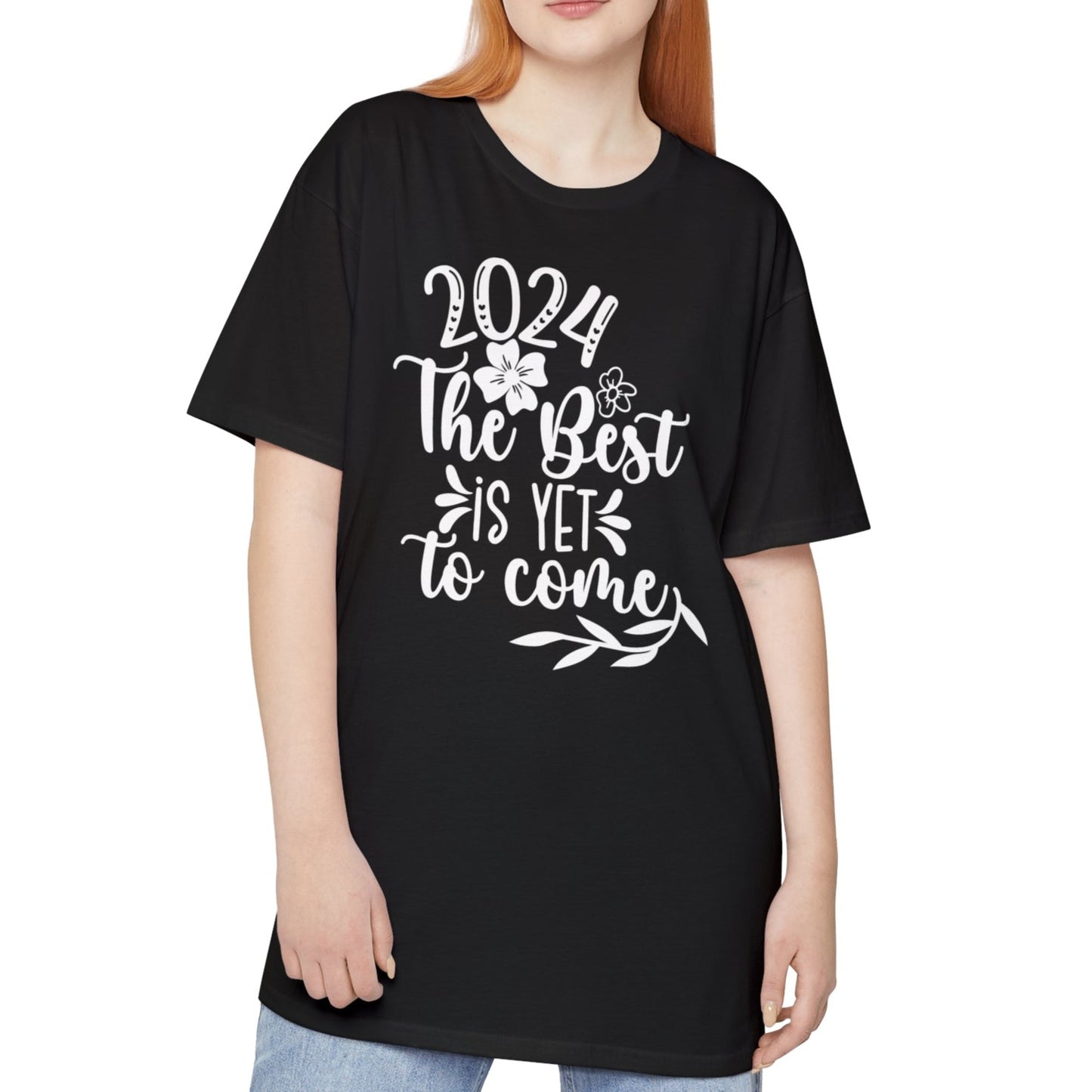 2024 The Best Is Yet To Come -  Unisex Long Body Urban Street Tee - New Years T-shirt