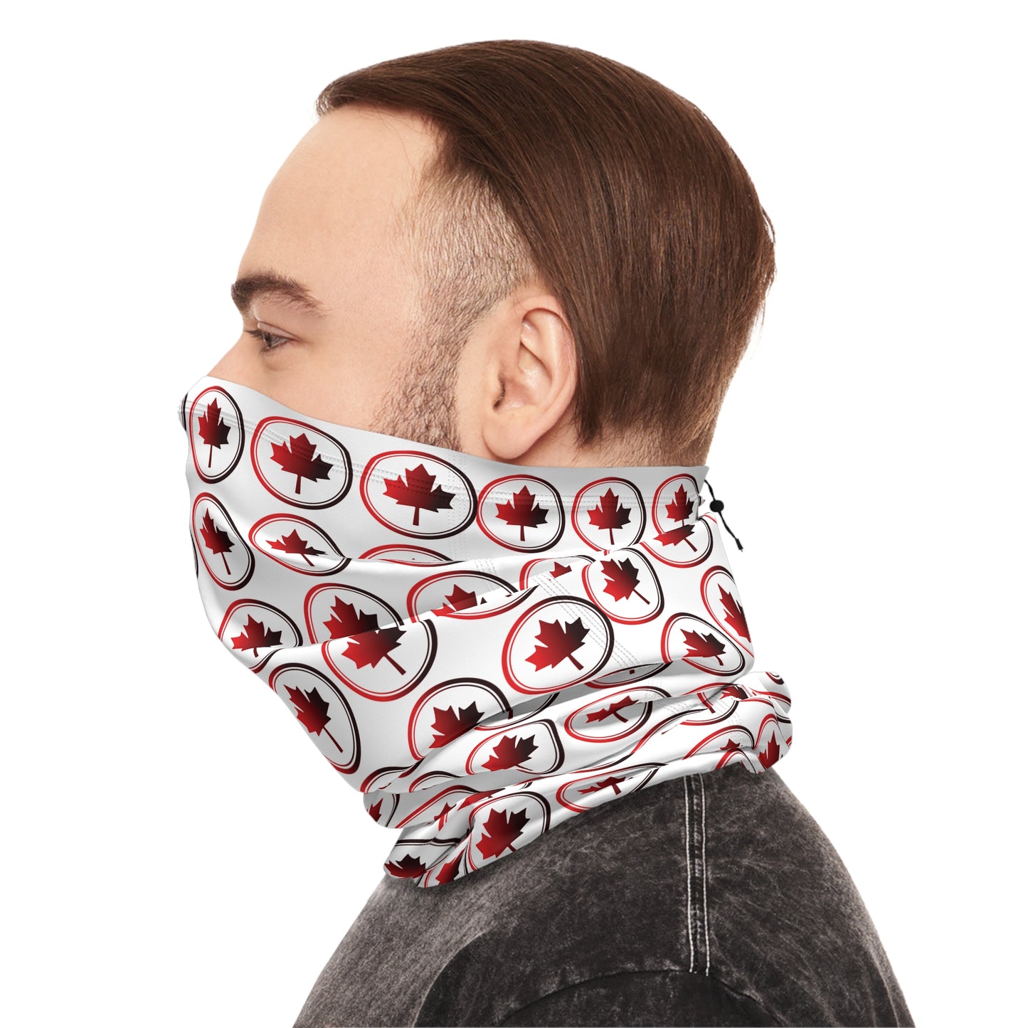 Canadian Maple Leaf Neck Gaiter – Proudly Designed for All Seasons