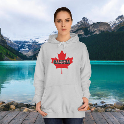 Canada fort | Unisex College Hoodie - Red Maple