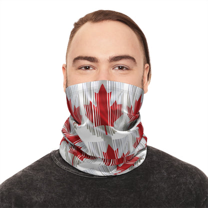 Peeking Canadian Flag Neck Gaiter – Bold Style for Any Season