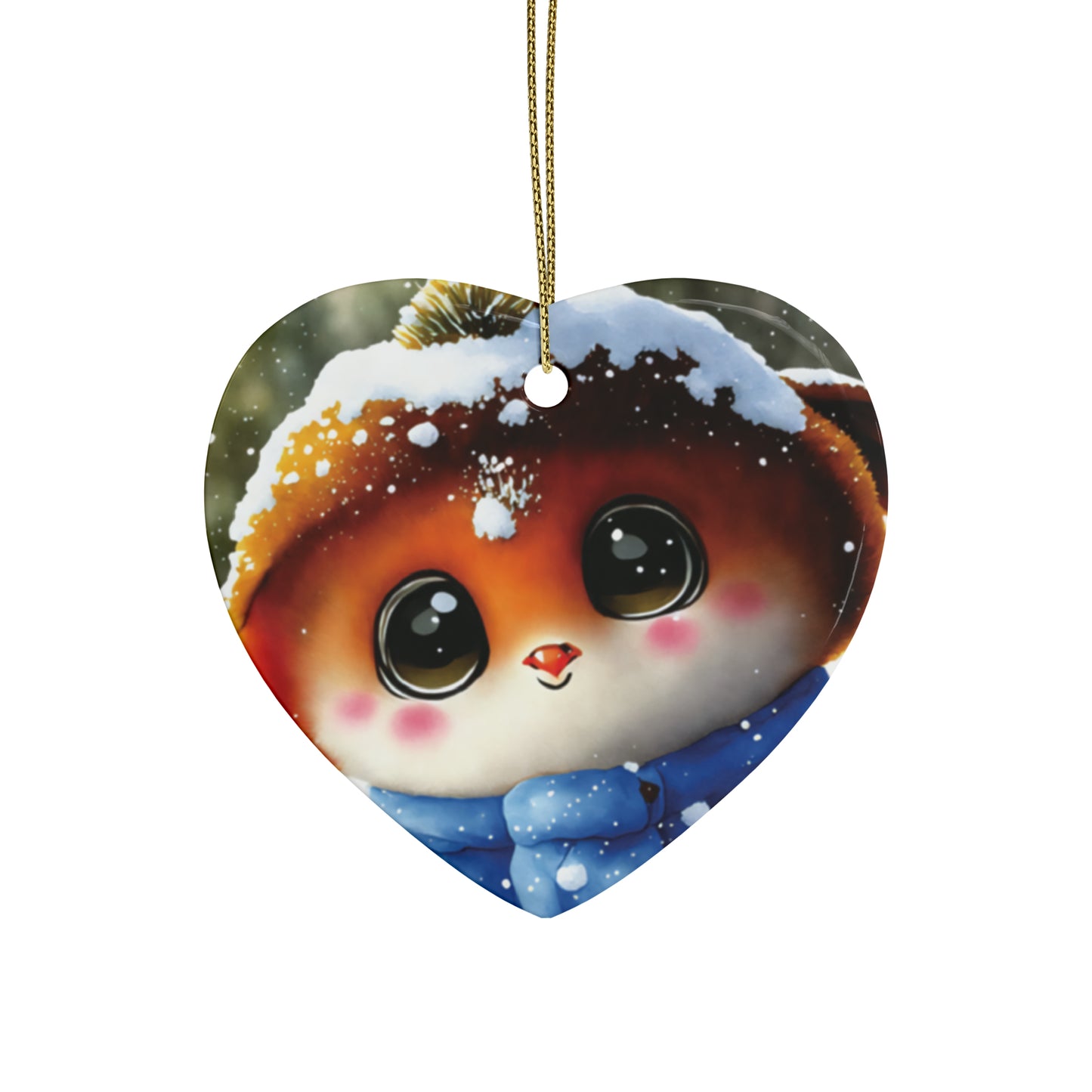 Woodland Creature | Ceramic Ornaments (1pcs, 5pcs, 10pcs, 20pcs) - 6