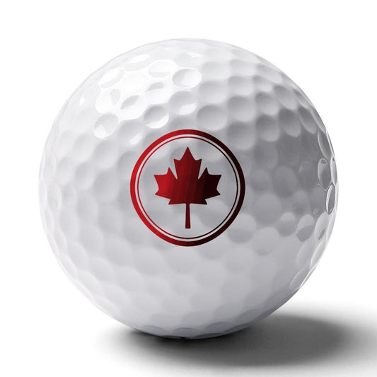 Canadian Maple Leaf | Two-Layer Golf Ball