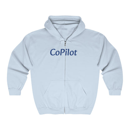 Our Trailer is a TrailManor CO-PILOT - Unisex Heavy Blend™ Full Zip Hooded Sweatshirt - Zip-Up Hoodie