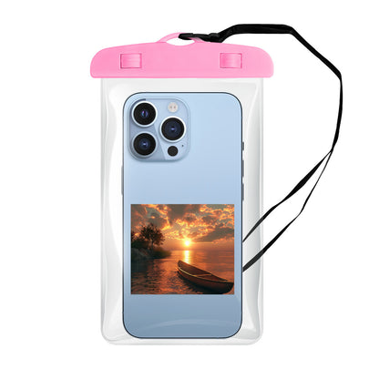 In My Canoe - Clear Waterproof Phone Pouch Case | PVC - 20 oz (27) 5000