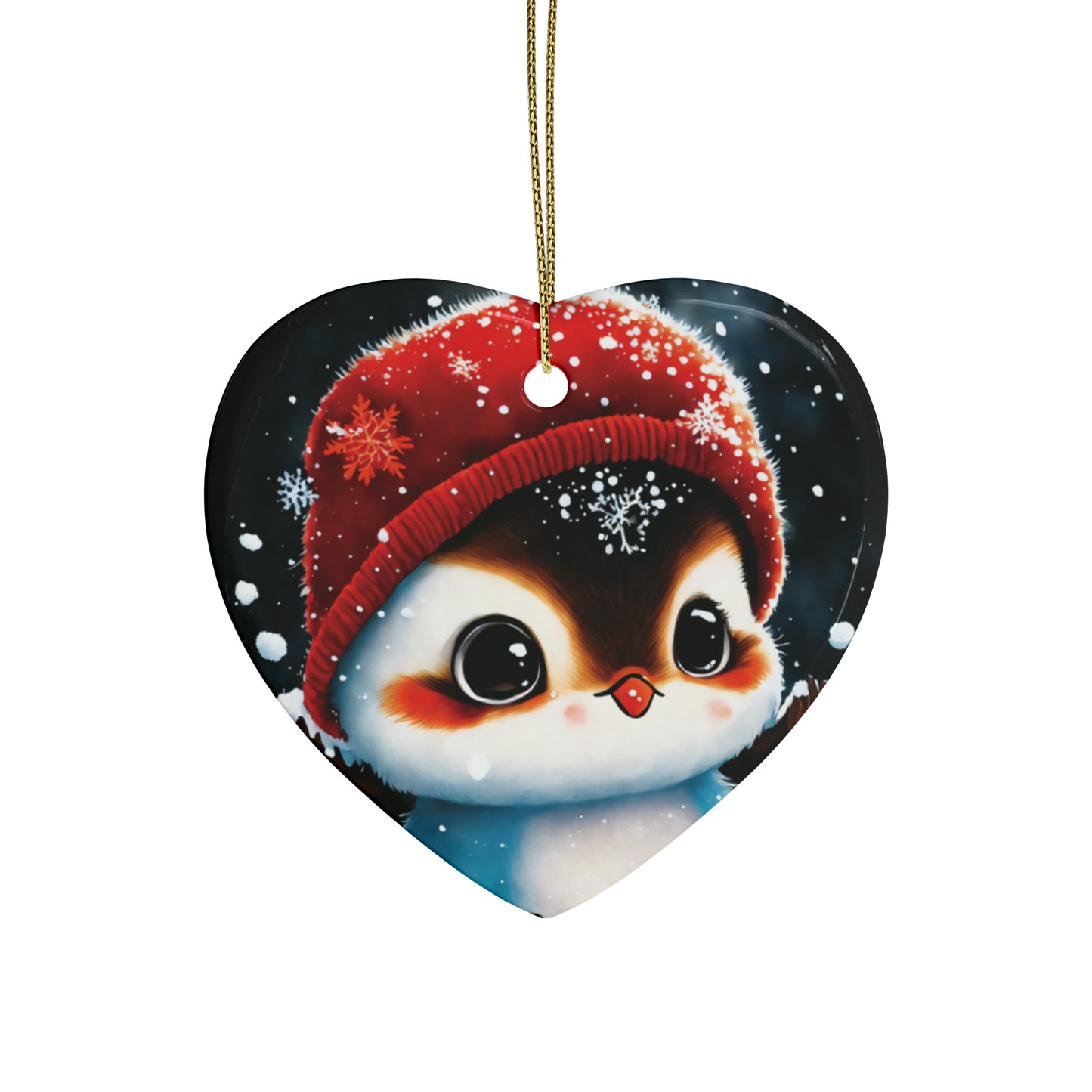 Woodland Creature | Ceramic Christmas Ornaments (1pcs, 5pcs, 10pcs, 20pcs) - 5