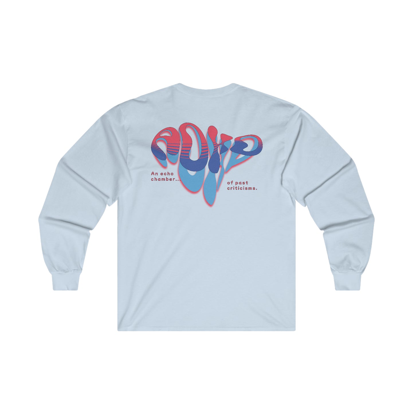 ADHD Echo Chamber - Ultra Cotton Long Sleeve Tee - Print on Back - ADHD AWARENESS