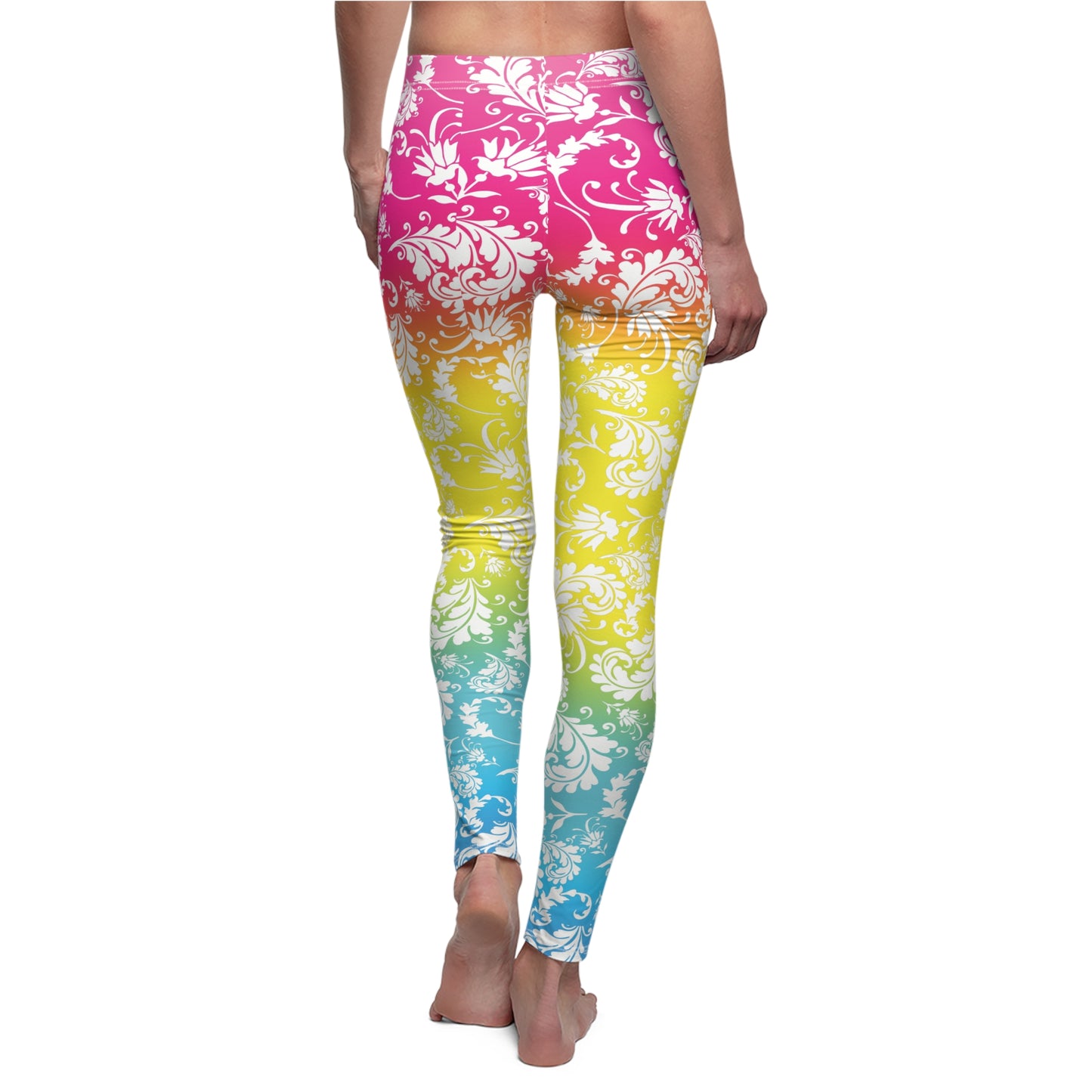 Paisley Neon Leggings