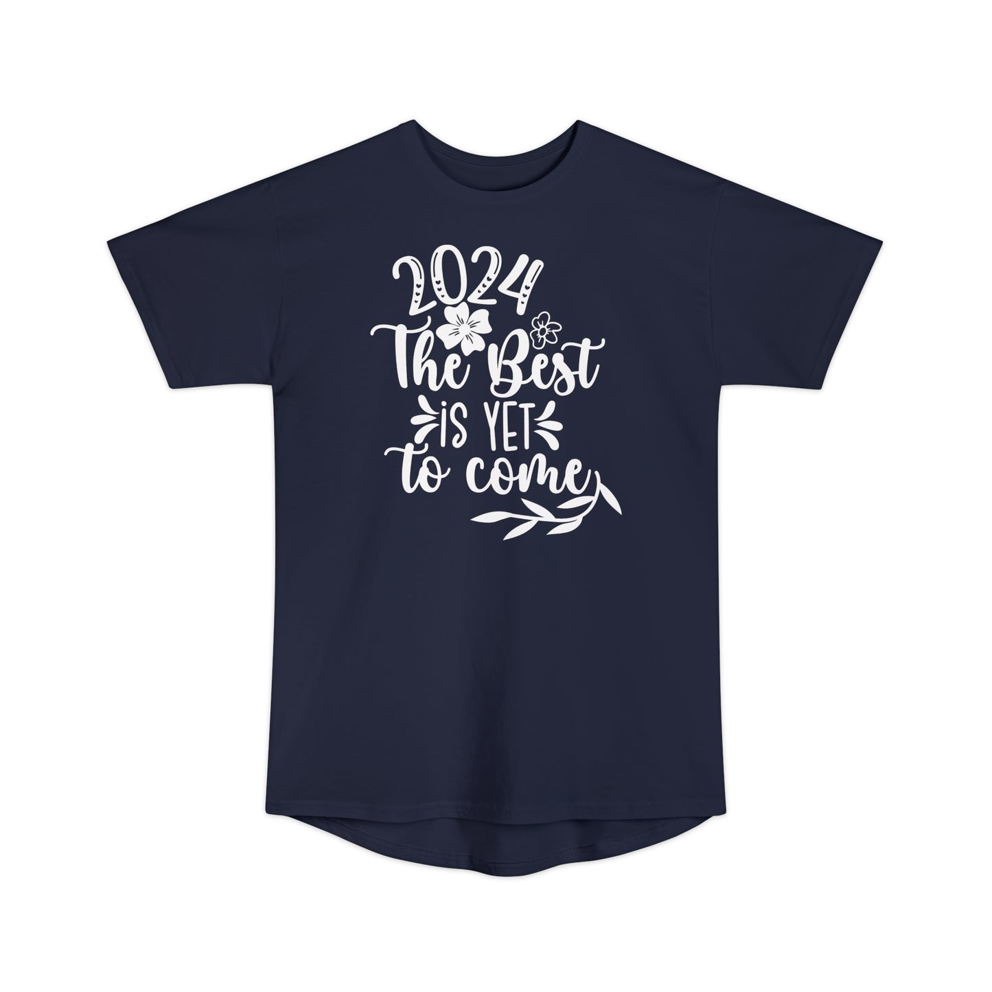 2024 The Best Is Yet To Come -  Unisex Long Body Urban Street Tee - New Years T-shirt