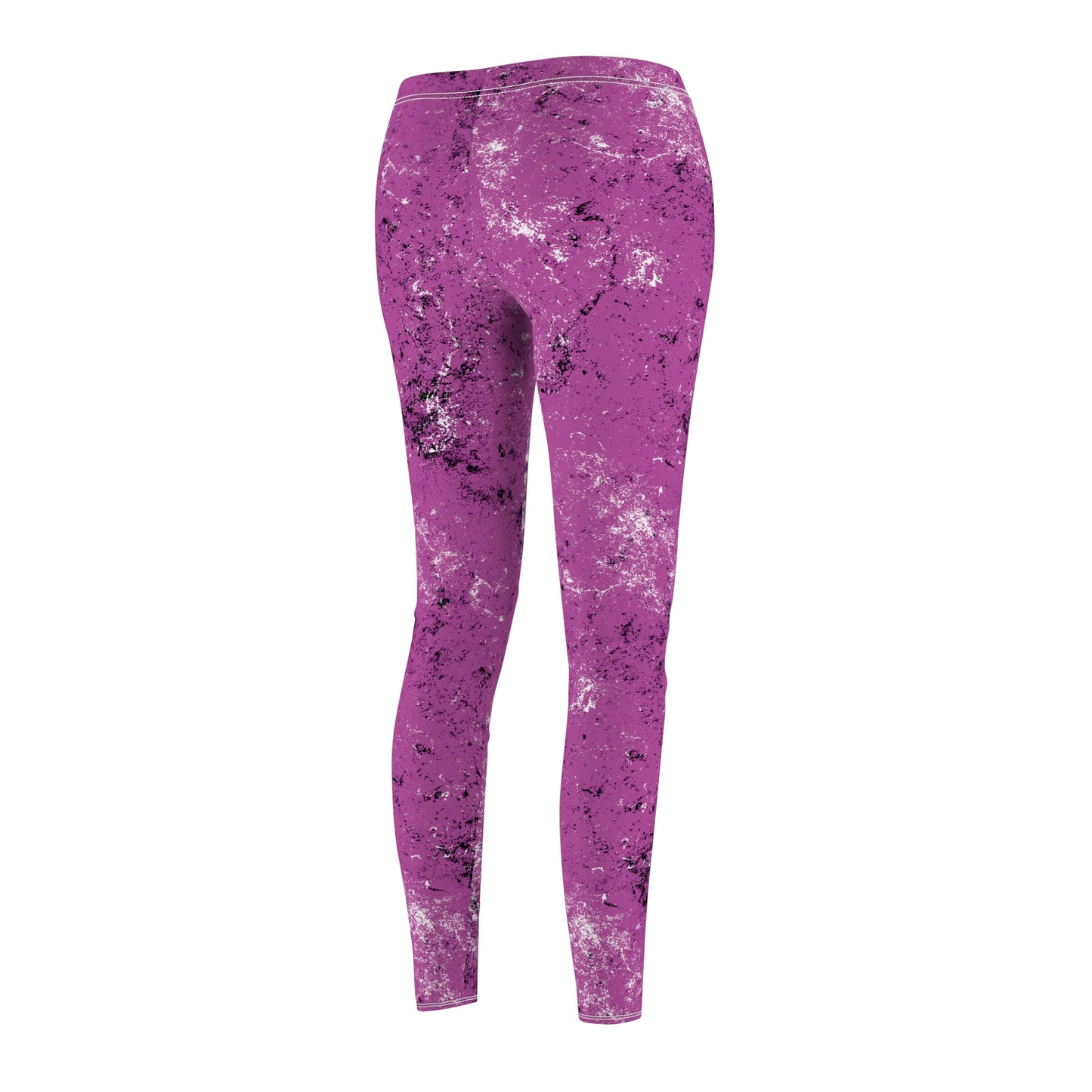 Grunge Collection - MAGENTA - Women's Cut & Sew Casual Leggings