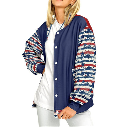 Retro US-EH - Premium Heavyweight Baseball Jacket – Unique Design, Comfort & Style