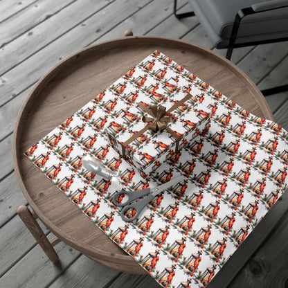 Cardinal Winter - Wrapping Paper - Cardinal Christmas Wrap