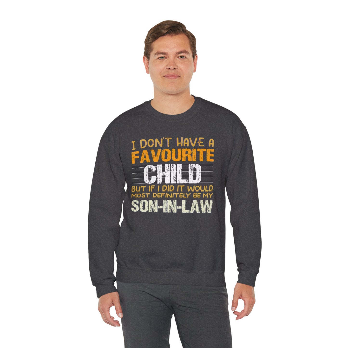 Favourite Child - Son-In-Law | Unisex Heavy Blend™ Crewneck Sweatshirt