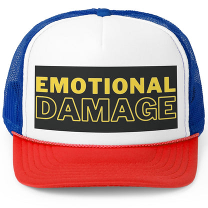 Emotional Damage -  Quality Trucker Caps - Funny Meme