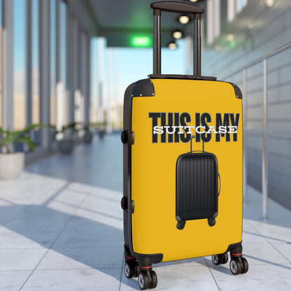 This Is My Suitcase - Suitcases Available in 3 sizes (Small, Medium, or Large) - Funny Unique Suitcase