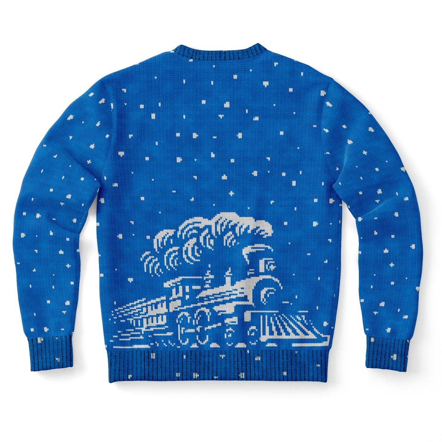 Bipolar Express Ugly Christmas Sweater - Athletic Sweatshirt