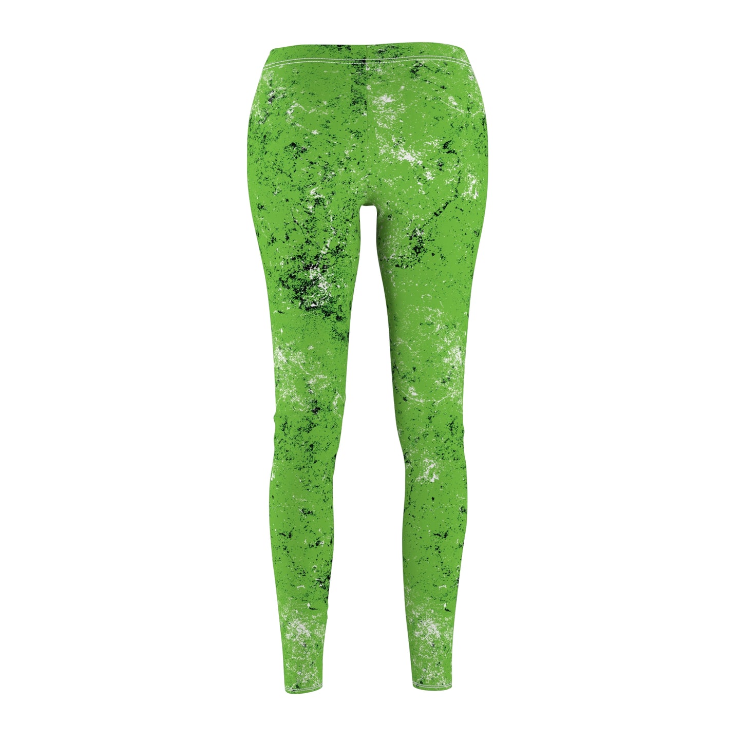 Grunge Collection - BRIGHT GREEN - Women's Cut & Sew Casual Leggings