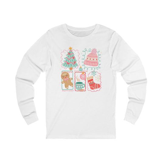 BOHO Christmastime | Unisex Jersey Long Sleeve Tee – Premium Everyday Fit