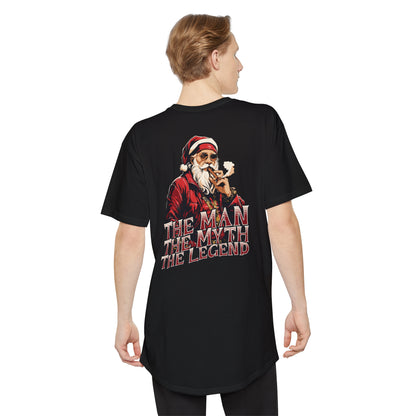 Santa The Man, The Myth, The Legend -  Unisex Long Body Urban Street Tee