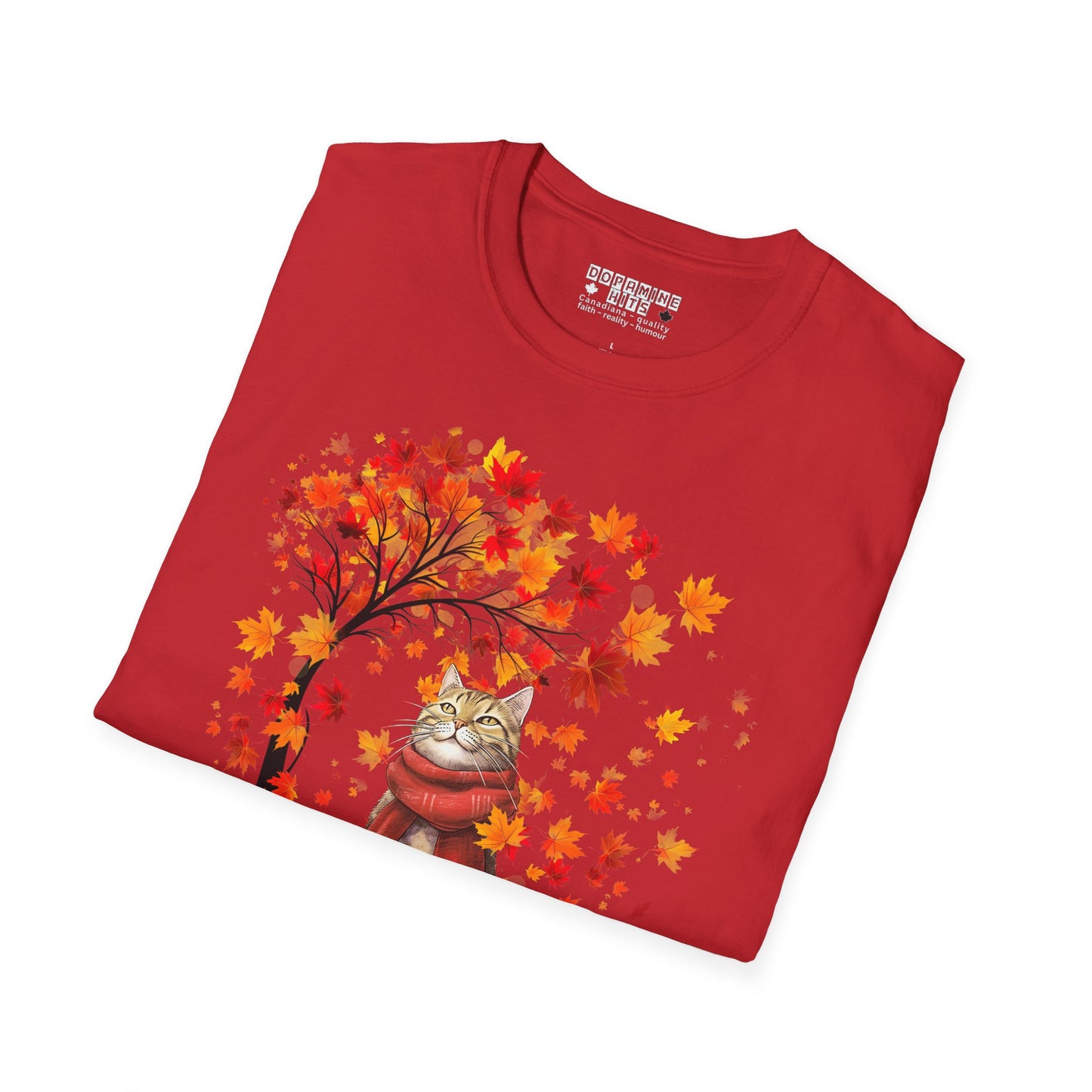 Autumn Feline | Unisex Softstyle T-Shirt