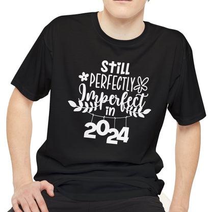 Still Perfectly Imperfect in 2024 -  Unisex Long Body Urban Street Tee - New Year T-shirt