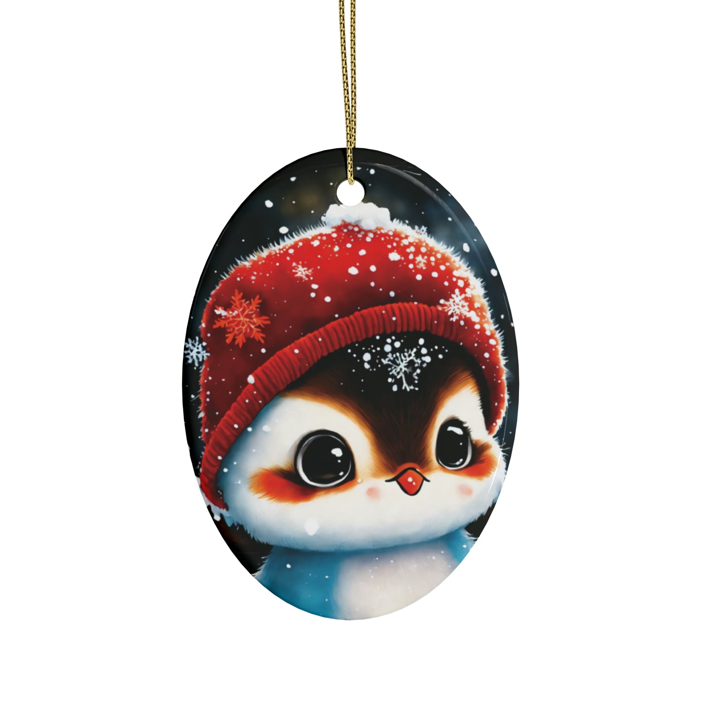 Woodland Creature | Ceramic Christmas Ornaments (1pcs, 5pcs, 10pcs, 20pcs) - 5