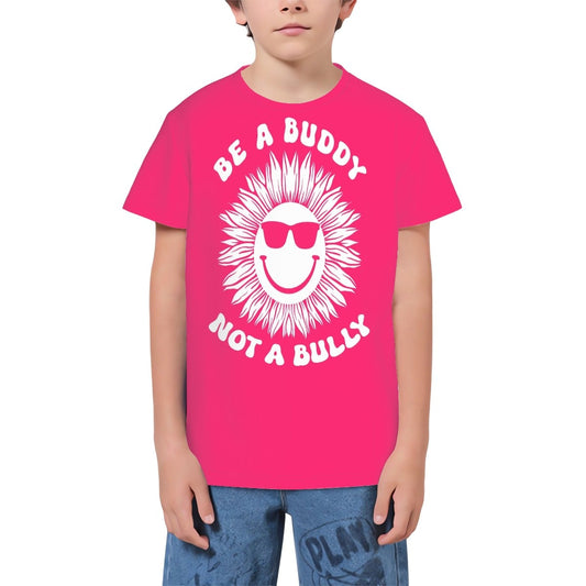 Be A Buddy Not A Bully | Youth T-Shirt - Pink Shirt Day
