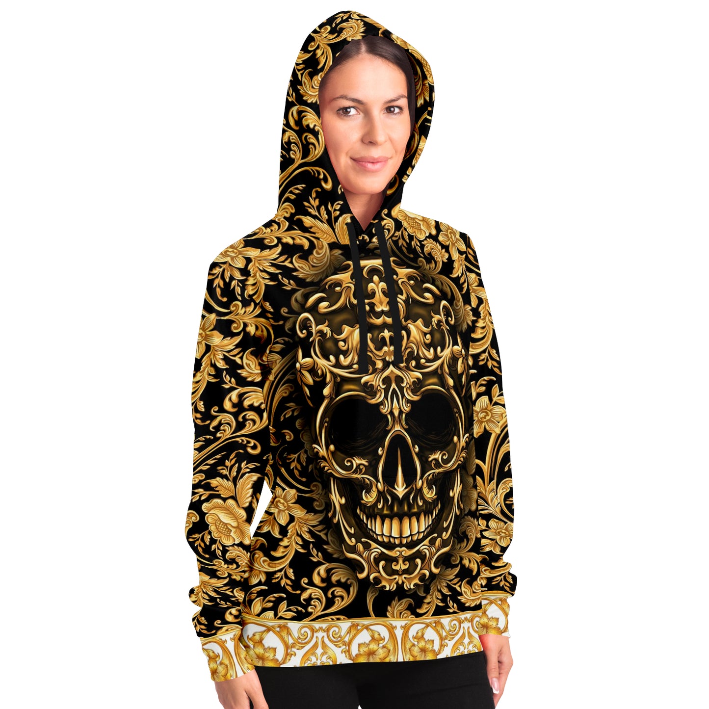 Baroque Skull Fashion Hoodie