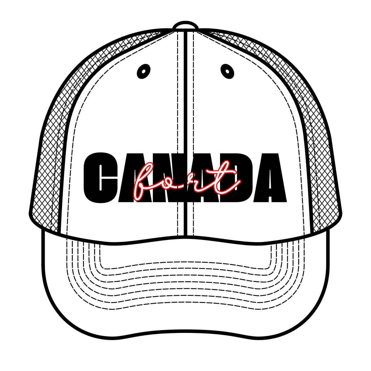 Canada fort | Retro Trucker Hat