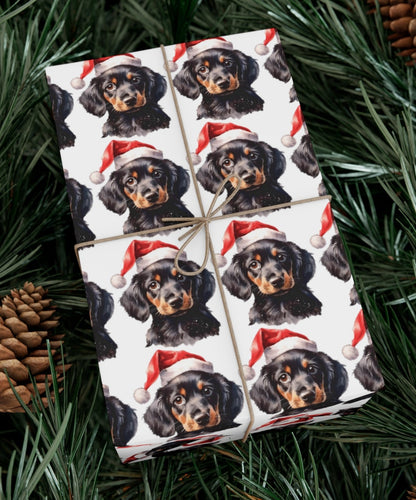 Dachshund Christmas - Wrapping Paper - Dog Christmas Wrap