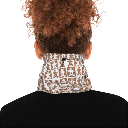 Gingerbread Glitter Neck Gaiter – Sweet Holiday Style