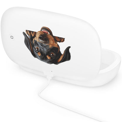 Dachshund - UV Phone Sanitizer and Wireless Charging Pad