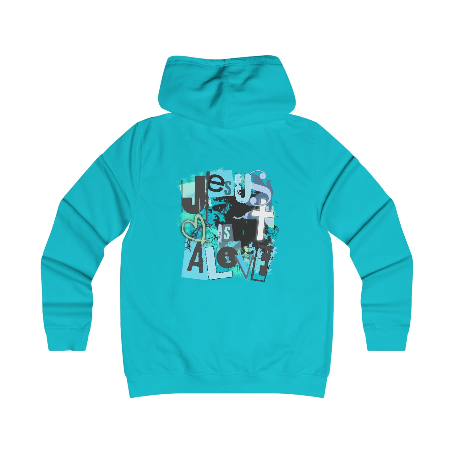 Jesus is Alive - Women's College Hoodie Let everyone know what you know!