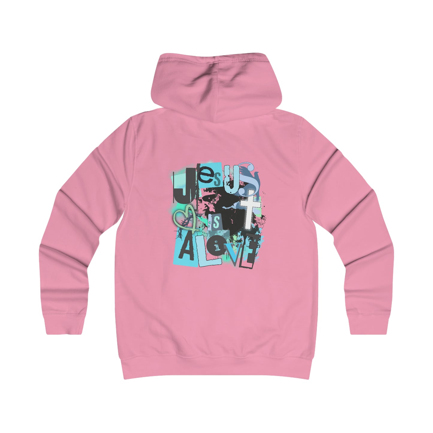 Jesus is Alive - Women's College Hoodie Let everyone know what you know!