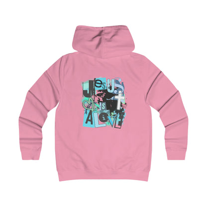 Jesus is Alive - Women's College Hoodie Let everyone know what you know!