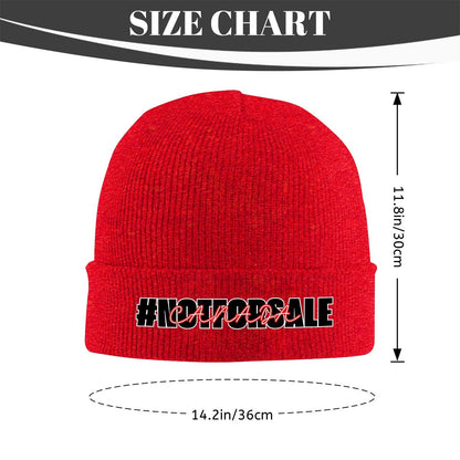 Canada is #NOTFORSALE - Cozy Acrylic Knit Toque – Lightweight & Warm Winter Hat