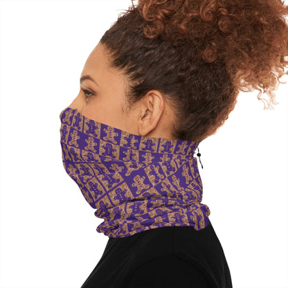 Gingerbread Glitter Neck Gaiter – Sweet Holiday Style