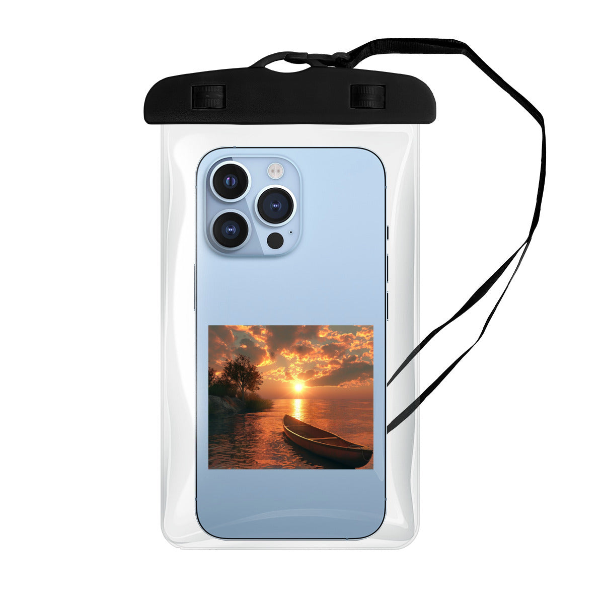 In My Canoe - Clear Waterproof Phone Pouch Case | PVC - 20 oz (27) 5000